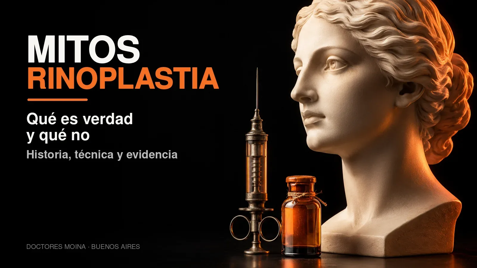 Mitos sobre rinoplastia: historia, técnica y evidencia